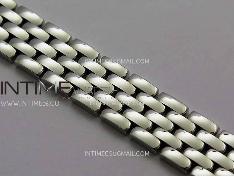 Panthère Secrete Ladies 19mm SS 8848F 1:1 Best Edition White Dial On SS Bracelet Ronda Quartz