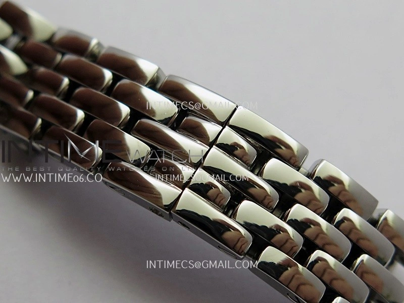 Panthère Secrete Ladies 19mm SS 8848F 1:1 Best Edition White Dial On SS Bracelet Ronda Quartz