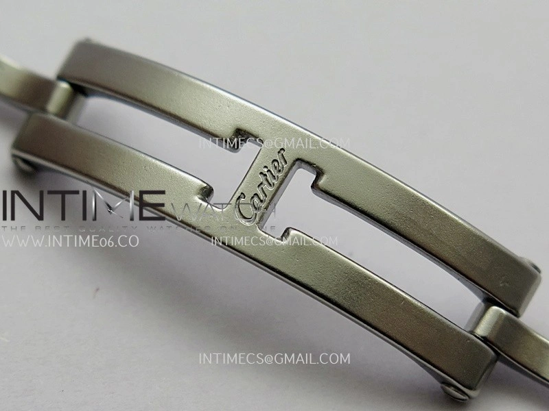 Panthère Secrete Ladies 19mm SS 8848F 1:1 Best Edition White Dial On SS Bracelet Ronda Quartz