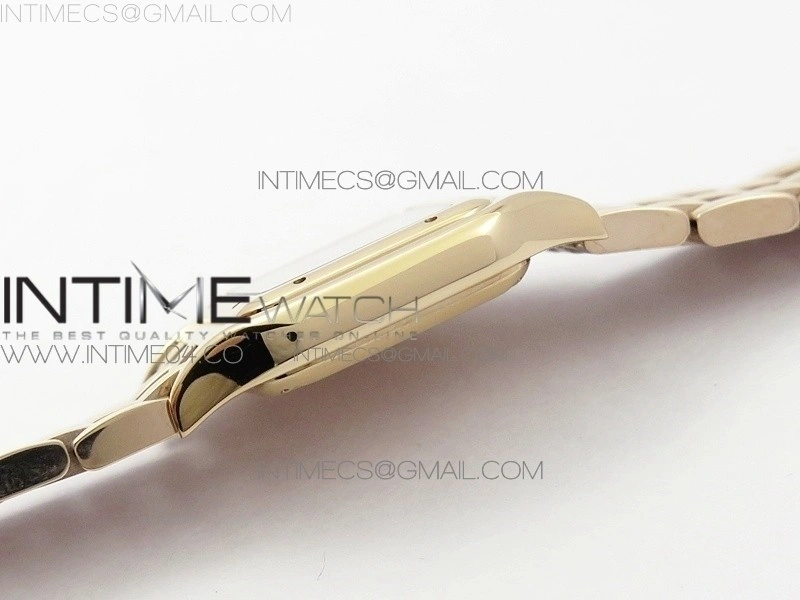 Panthère Secrete Ladies 22mm RG 8848F 1:1 Best Edition White Dial on RG Bracelet Ronda Quartz