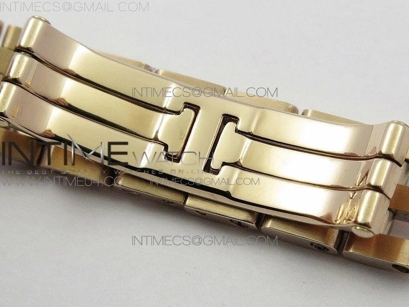 Panthère Secrete Ladies 22mm RG 8848F 1:1 Best Edition White Dial on RG Bracelet Ronda Quartz