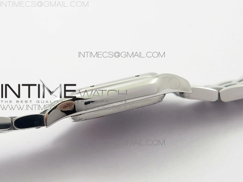 Panthère Secrete Ladies 22mm SS 8848F 1:1 Best Edition White Dial on SS Bracelet Ronda Quartz