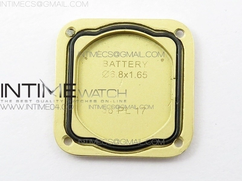 Panthère Secrete Ladies 22mm YG 8848F 1:1 Best Edition White Dial on YG Bracelet Ronda Quartz