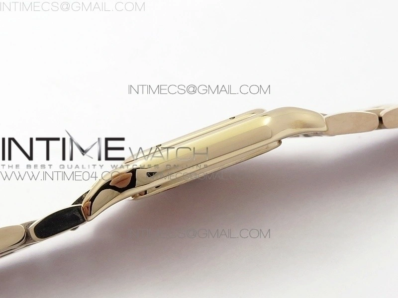 Panthère Secrete Ladies 27mm RG 8848F 1:1 Best Edition White Dial on RG Bracelet Ronda Quartz