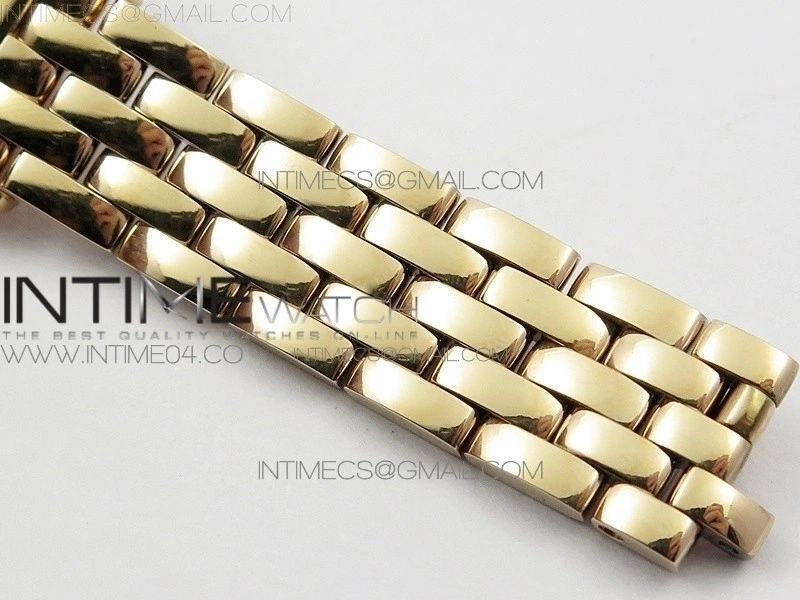 Panthère Secrete Ladies 27mm RG 8848F 1:1 Best Edition White Dial on RG Bracelet Ronda Quartz