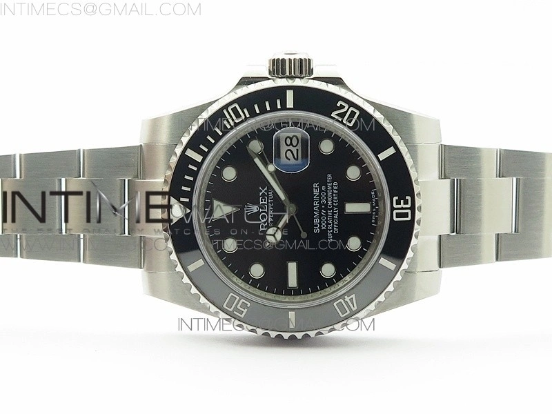Submariner 116610 LN Black Ceramic VRF Max 904L 1:1 Best Edition on SS Bracelet VR3135