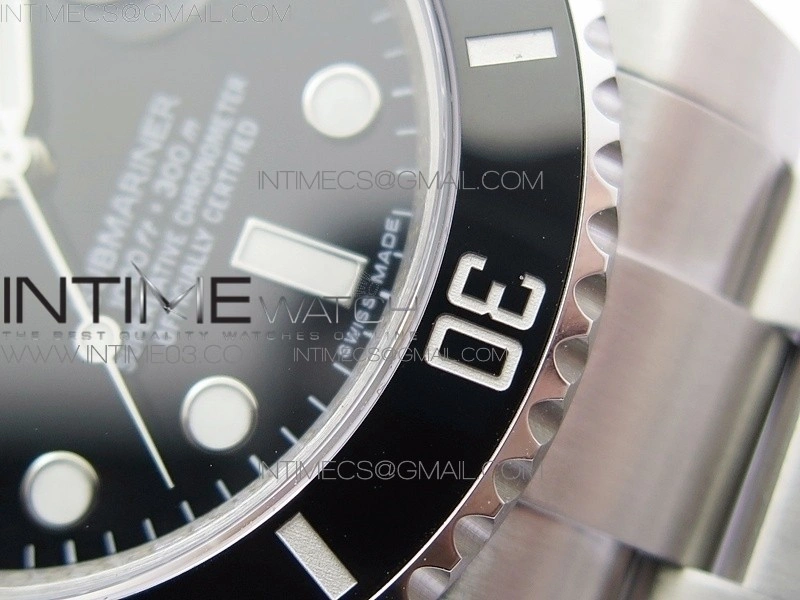 Submariner 116610 LN Black Ceramic VRF Max 904L 1:1 Best Edition on SS Bracelet VR3135
