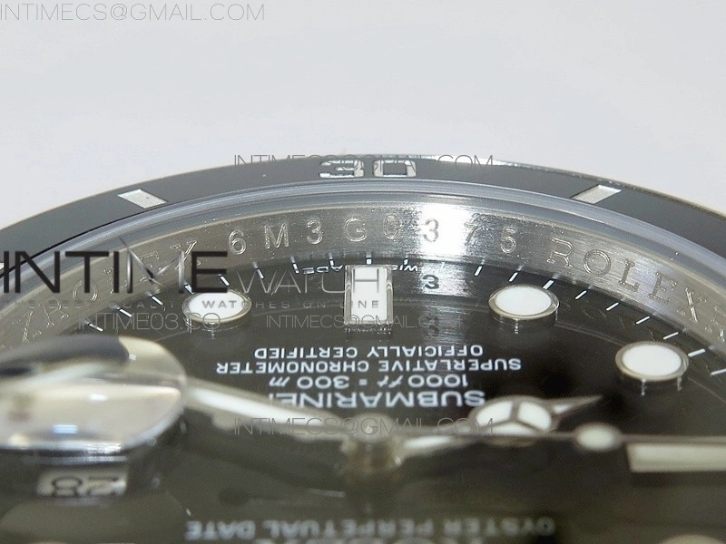 Submariner 116610 LN Black Ceramic VRF Max 904L 1:1 Best Edition on SS Bracelet VR3135