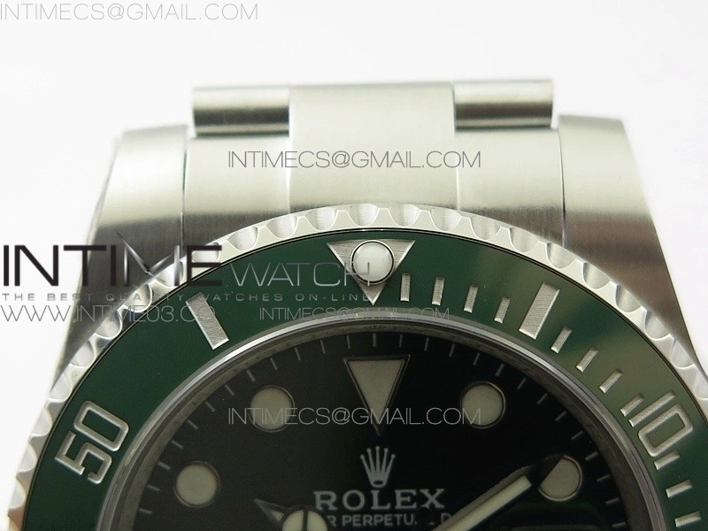 Submariner 116610 LV Green Ceramic VRF Max 904L 1:1 Best Edition on SS Bracelet VR3135