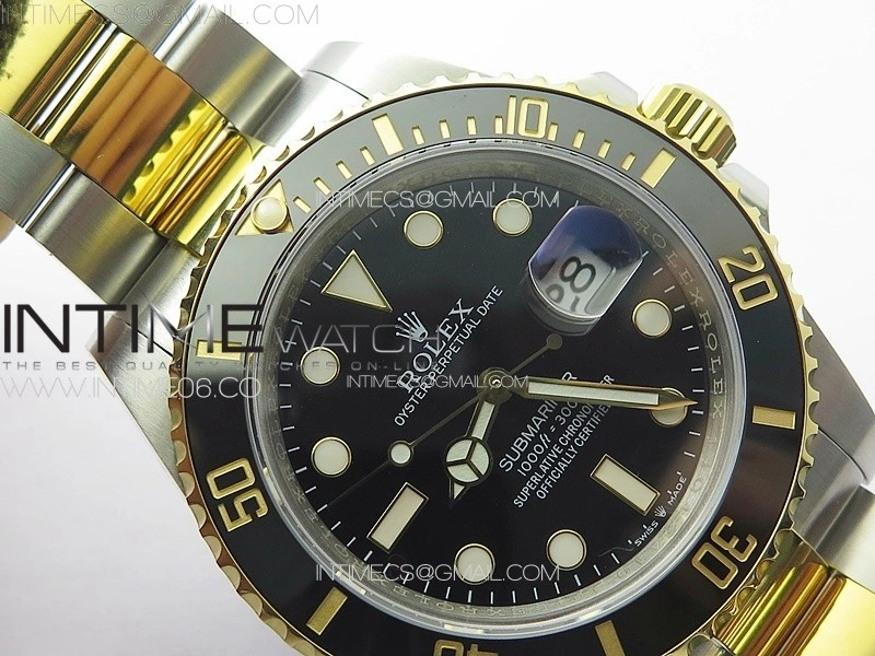 Submariner 41mm 126613 LN SS YG 3EF 1:1 Best Edition Black Dial on SS YG Bracelet VR3235