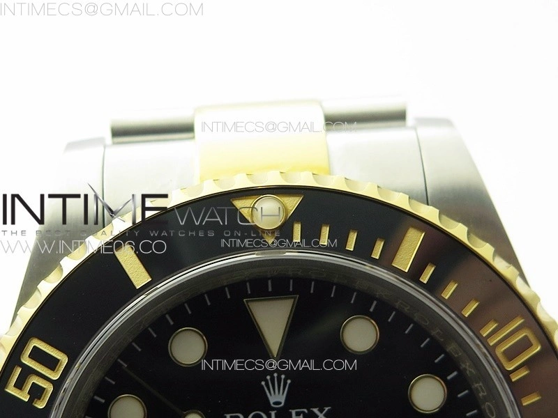 Submariner 41mm 126613 LN SS YG 3EF 1:1 Best Edition Black Dial on SS YG Bracelet VR3235
