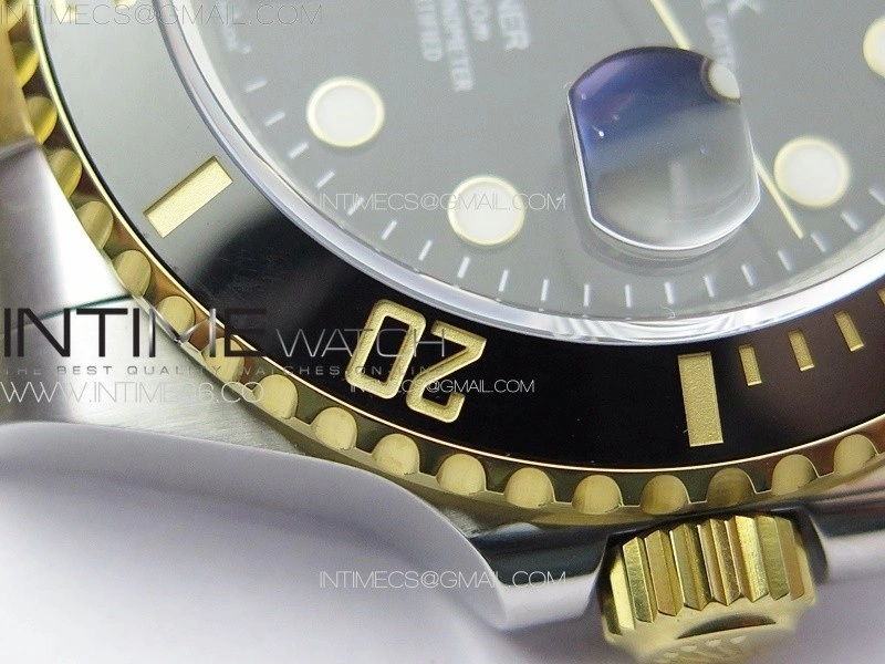 Submariner 41mm 126613 LN SS YG 3EF 1:1 Best Edition Black Dial on SS YG Bracelet VR3235