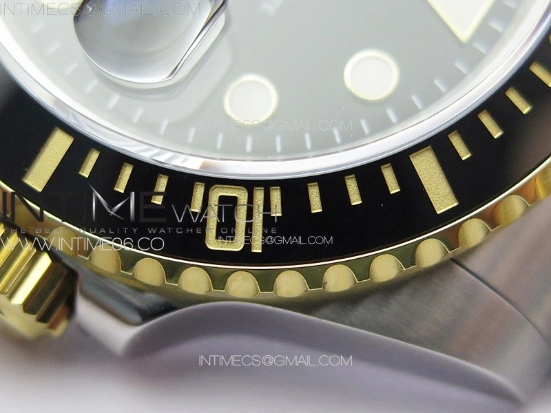 Submariner 41mm 126613 LN SS YG 3EF 1:1 Best Edition Black Dial on SS YG Bracelet VR3235