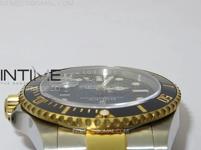 Submariner 41mm 126613 LN SS YG 3EF 1:1 Best Edition Black Dial on SS YG Bracelet VR3235