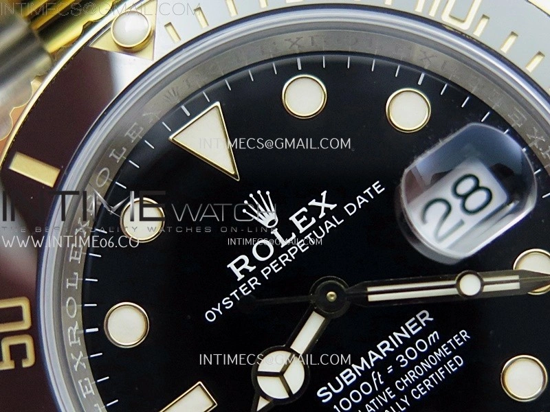 Submariner 41mm 126613 LN SS YG NTF 1:1 Best Edition Black Dial on SS YG Bracelet VR3235
