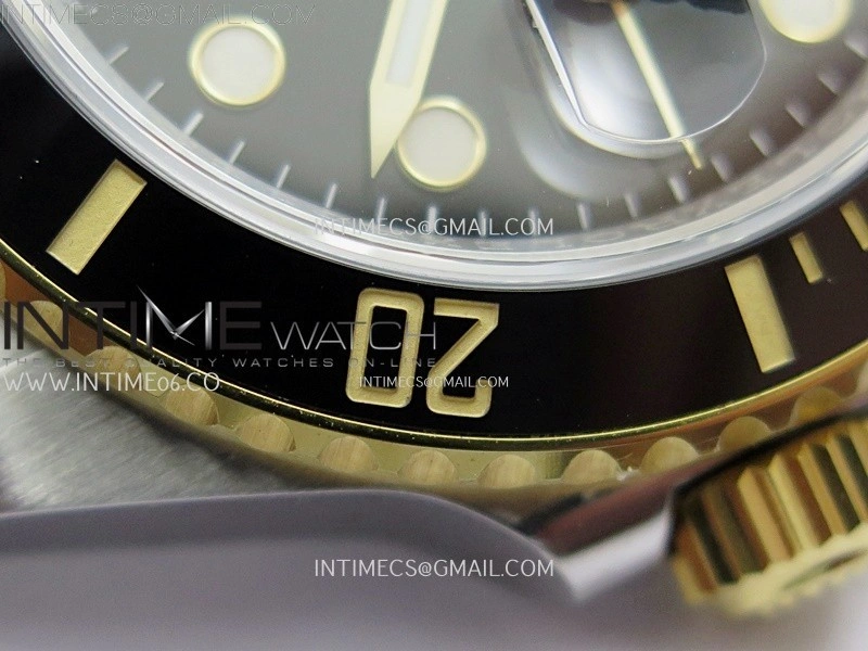 Submariner 41mm 126613 LN SS YG NTF 1:1 Best Edition Black Dial on SS YG Bracelet VR3235