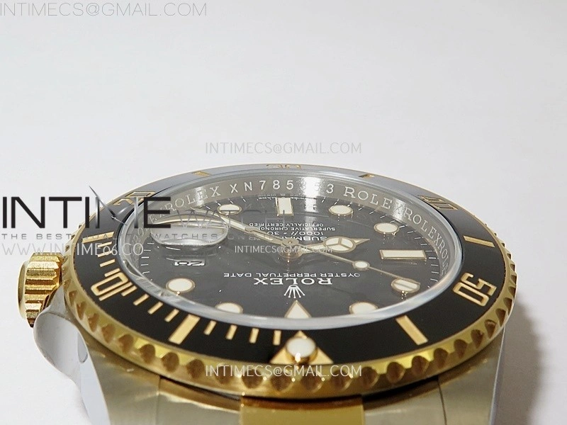 Submariner 41mm 126613 LN SS YG NTF 1:1 Best Edition Black Dial on SS YG Bracelet VR3235