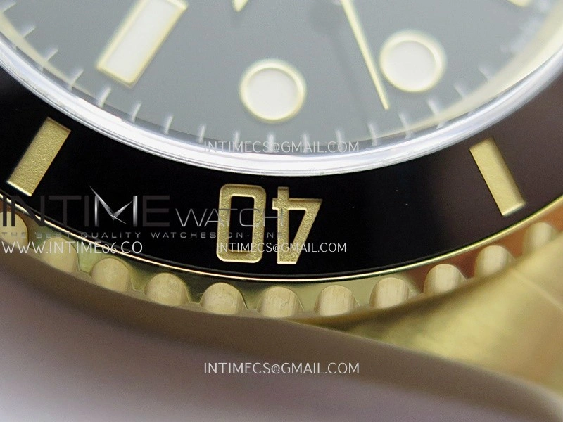 Submariner 41mm 126618 LN YG VF 1:1 Best Edition Black Dial On 904L YG Bracelet DD3235