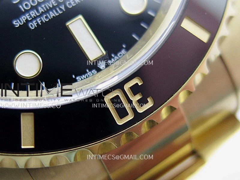 Submariner 41mm 126618 LN YG VF 1:1 Best Edition Black Dial On 904L YG Bracelet DD3235