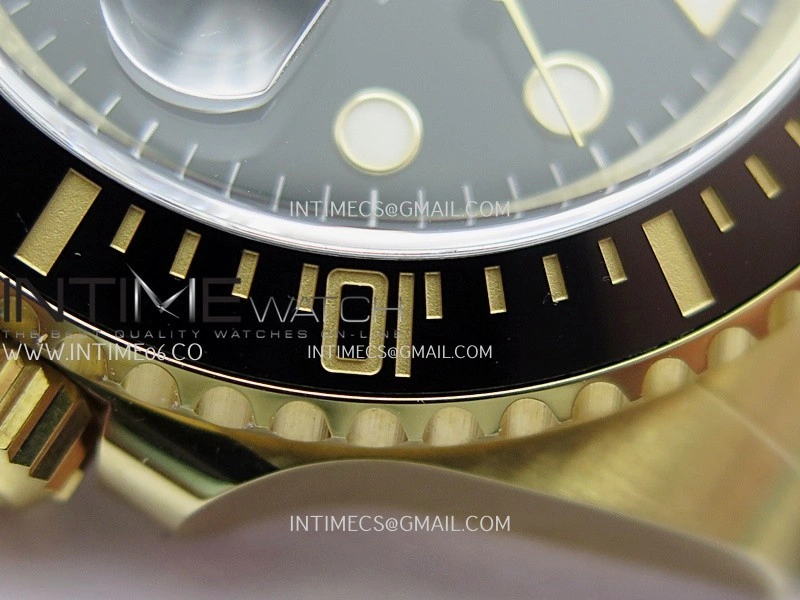 Submariner 41mm 126618 LN YG VF 1:1 Best Edition Black Dial On 904L YG Bracelet DD3235