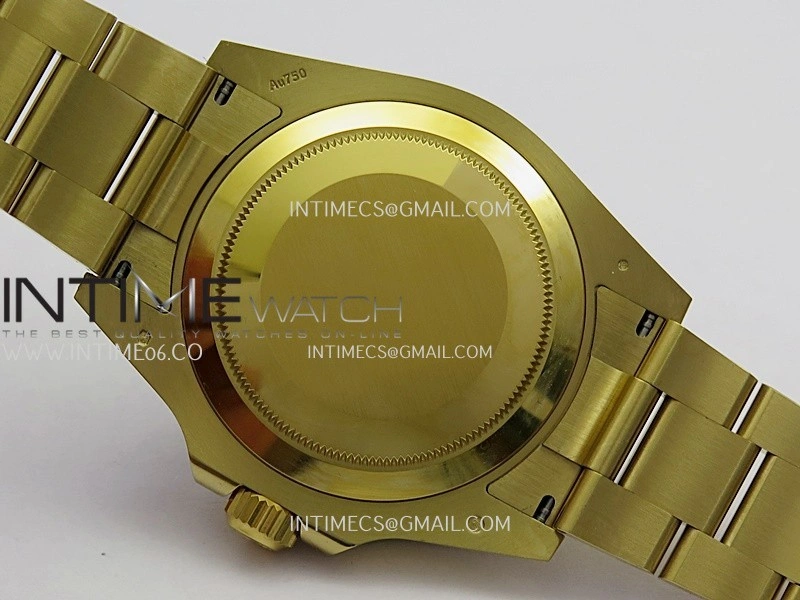 Submariner 41mm 126618 LN YG VF 1:1 Best Edition Black Dial On 904L YG Bracelet DD3235