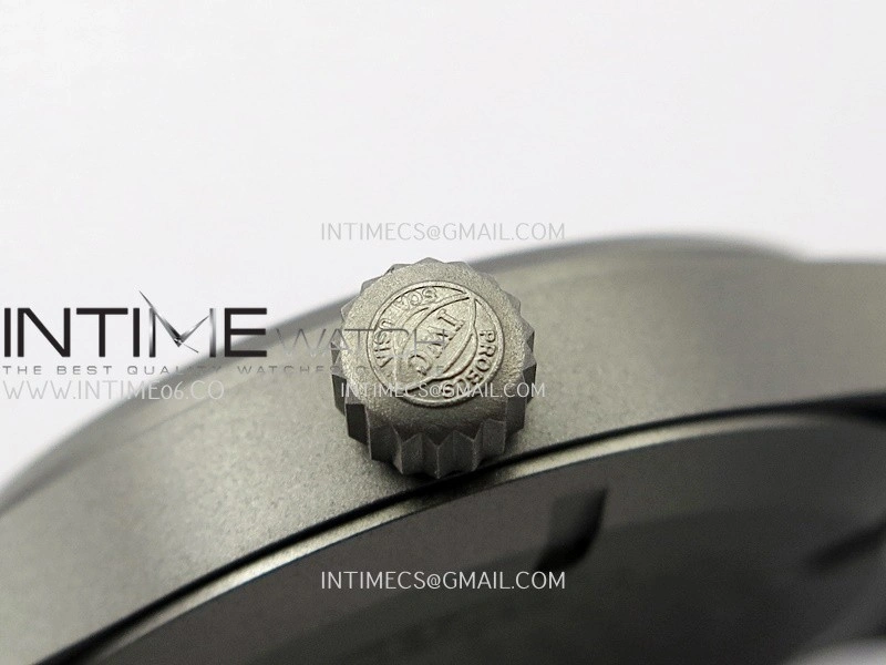 Mark XX IW328210 Mercedes-AMG Petronas F1 Team Ti M+F 1:1 Best Edition Black Dial on Green Rubber Strap MIYOTA 9015