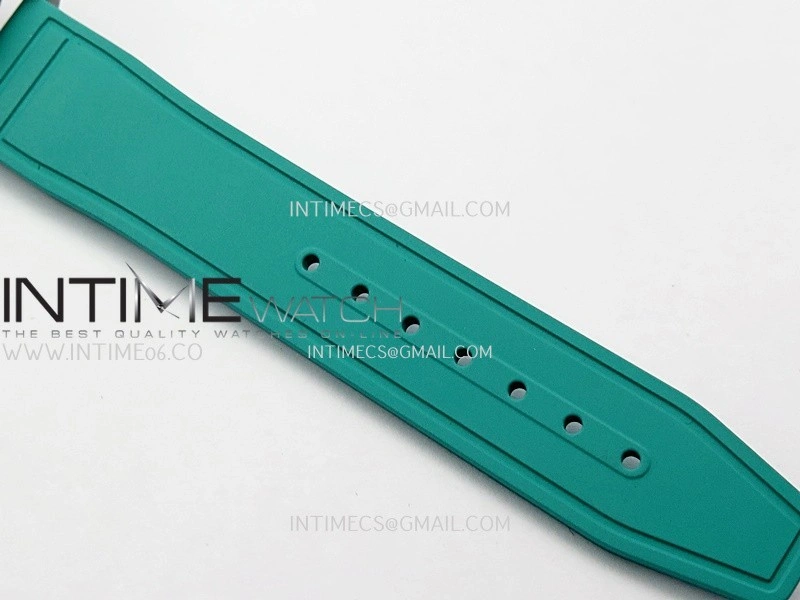 Mark XX IW328210 Mercedes-AMG Petronas F1 Team Ti M+F 1:1 Best Edition Black Dial on Green Rubber Strap MIYOTA 9015