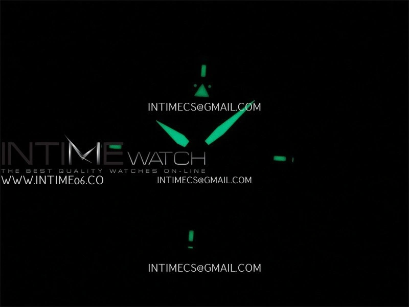 Mark XX IW328210 Mercedes-AMG Petronas F1 Team Ti M+F 1:1 Best Edition Black Dial on Green Rubber Strap MIYOTA 9015