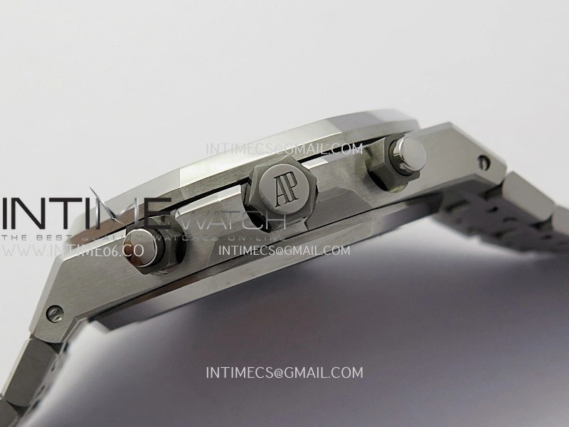 Royal Oak Chrono 26240 SS APSF 1:1 Best Edition Purple Dial on SS Bracelet SA4401 Super Clone