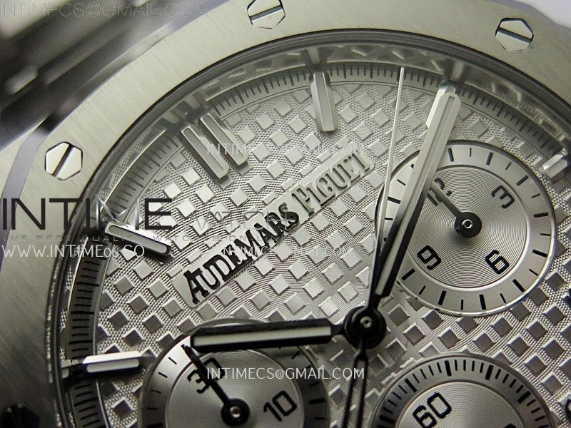 Royal Oak Chrono 26240 SS APSF 1:1 Best Edition Silver Dial on SS Bracelet SA4401 Super Clone