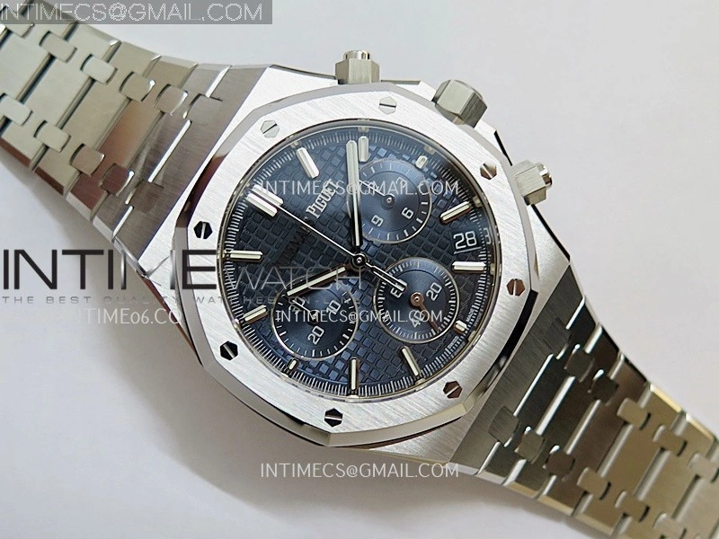 Royal Oak Chrono 26240 SS V2 DDF 1:1 Best Edition Blue Dial On SS Bracelet Super Clone DD4401