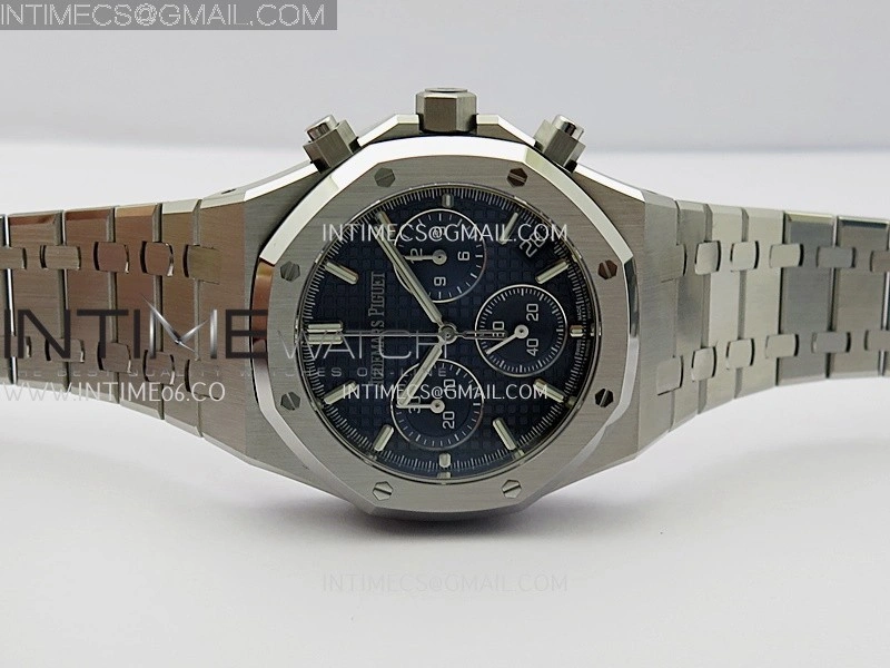 Royal Oak Chrono 26240 SS V2 DDF 1:1 Best Edition Blue Dial On SS Bracelet Super Clone DD4401