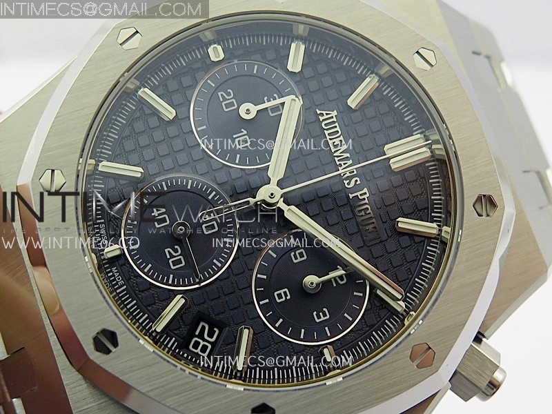 Royal Oak Chrono 26240 SS V2 DDF 1:1 Best Edition Blue Dial On SS Bracelet Super Clone DD4401