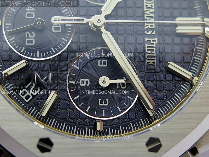 Royal Oak Chrono 26240 SS V2 DDF 1:1 Best Edition Blue Dial On SS Bracelet Super Clone DD4401