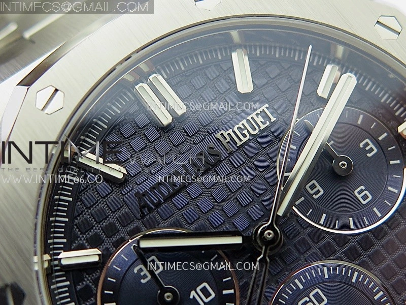 Royal Oak Chrono 26240 SS V2 DDF 1:1 Best Edition Blue Dial On SS Bracelet Super Clone DD4401