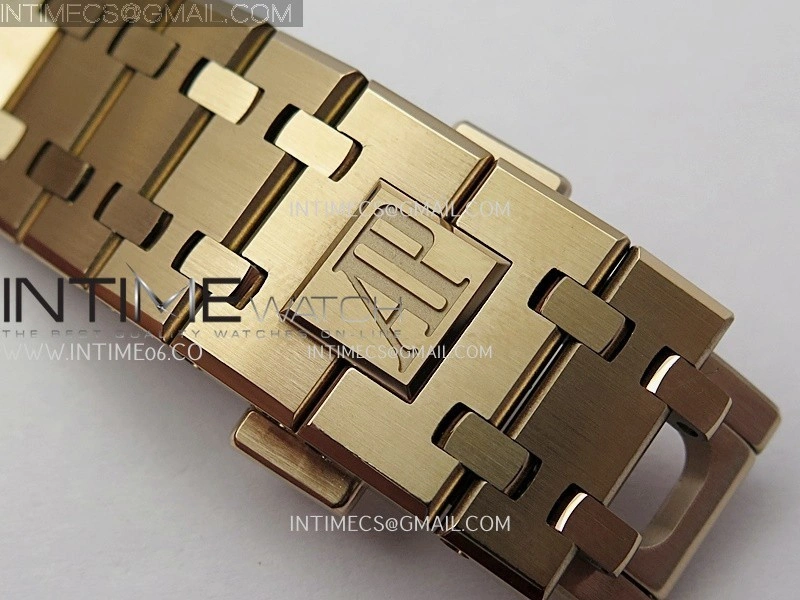Royal Oak Chrono 26240OR RG APSF 1:1 Best Edition Blue Dial on RG Bracelet SA4401 Super Clone