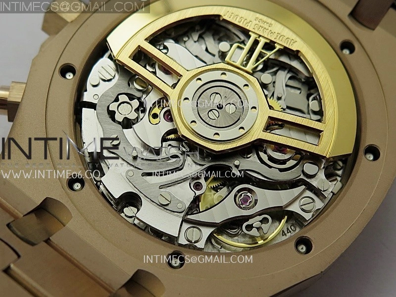 Royal Oak Chrono 26240OR RG APSF 1:1 Best Edition Blue Dial on RG Bracelet SA4401 Super Clone