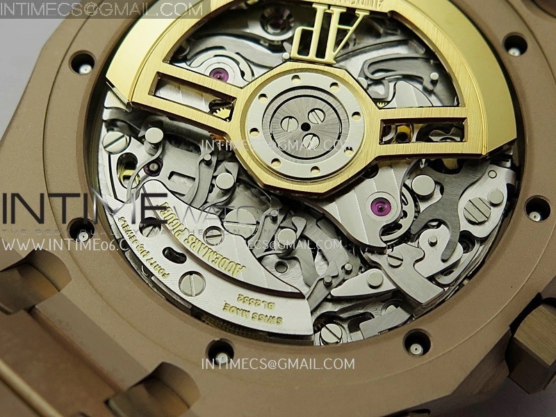 Royal Oak Chrono 26240OR RG APSF 1:1 Best Edition Blue Dial on RG Bracelet SA4401 Super Clone