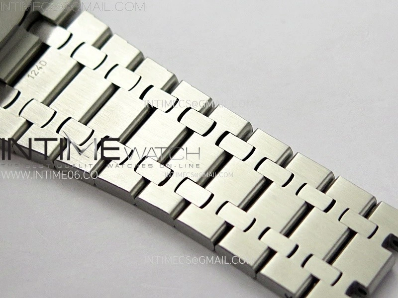 Royal Oak Chrono 26331ST SS IPF 1:1 Best Edition Black Dial Blue subdial on SS Bracelet A7750