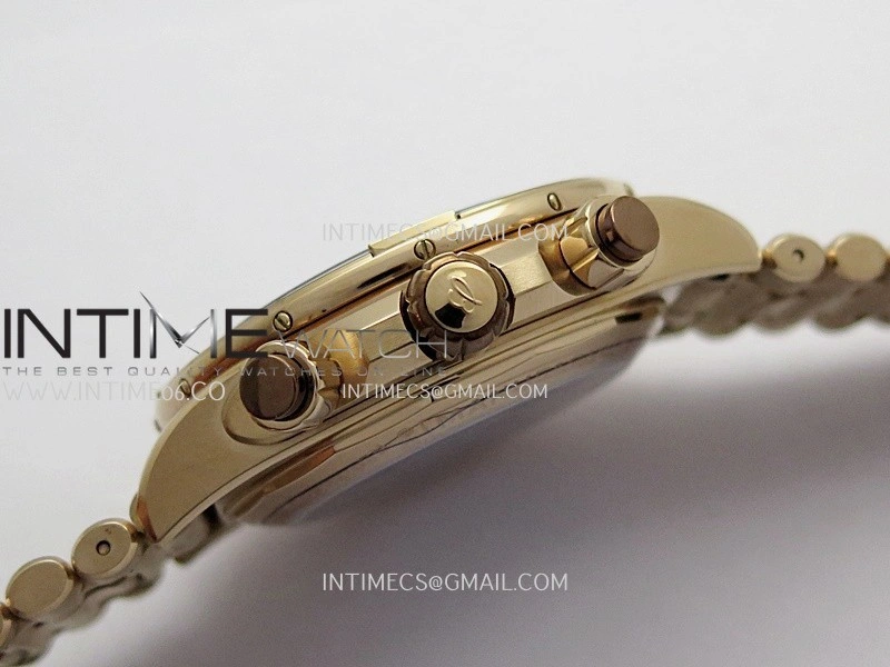 Chronomat B01 44mm RG TF 1:1 Best Edition Brown Dial On RG Bracelet A7750 To Cal.01