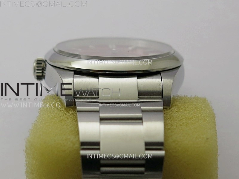 Oyster Perpetual 36mm 126000 904L VSF 1:1 Best Edition Red Dial on 904L SS Bracelet VS3230