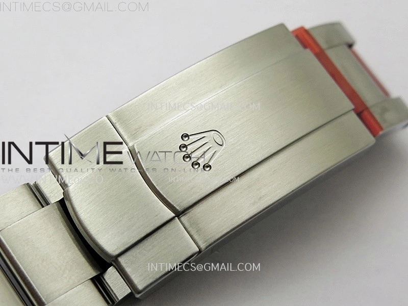 Oyster Perpetual 41mm 124300 904L VSF 1:1 Best Edition Red Dial on 904L SS Bracelet VS3230