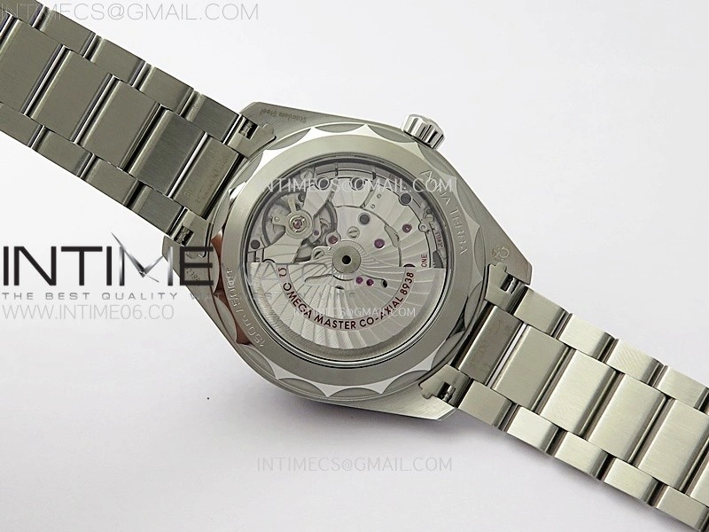 Aqua Terra 150M 43mm 24 VSF 1:1 Best Edition Green Dial on SS Bracelet A8938 Super Clone