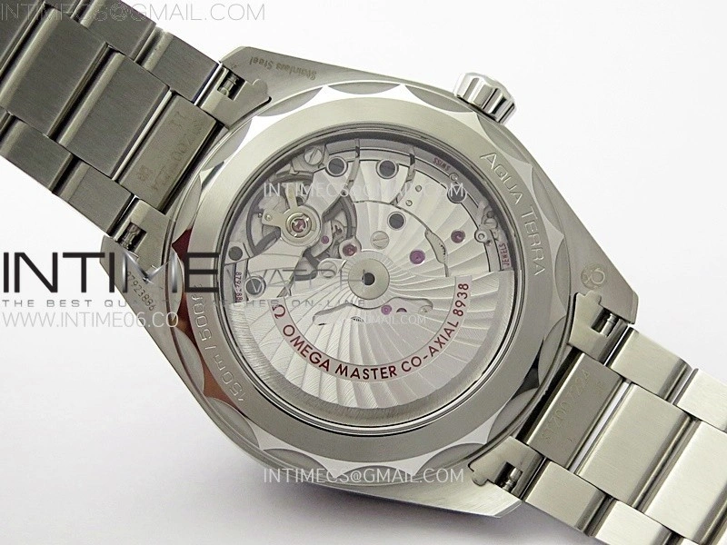 Aqua Terra 150M 43mm 24 VSF 1:1 Best Edition Green Dial on SS Bracelet A8938 Super Clone
