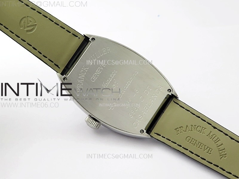 Crazy Hours Real Jumping Hour SS ABF Black Dial White Markers on Black Leather Strap A23J
