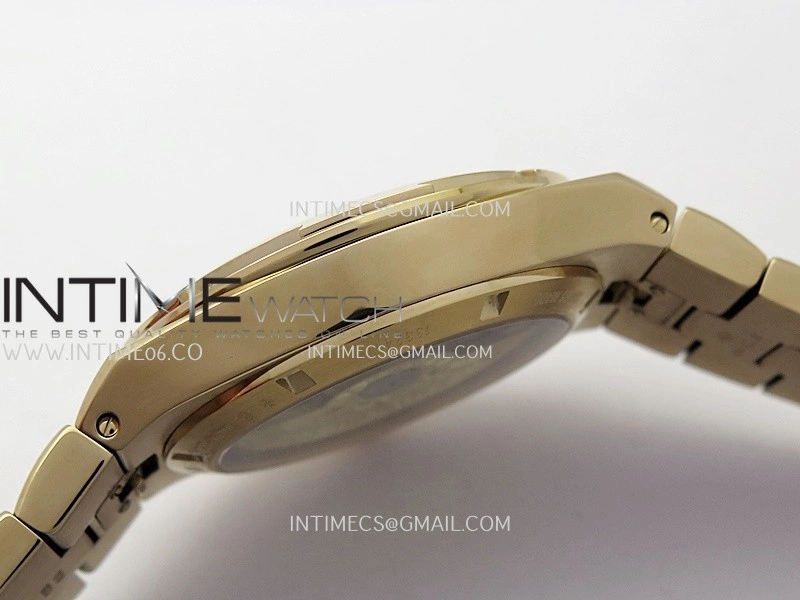 Overseas 4520V RG V2 ZF 1:1 Best Edition Green Dial On RG Bracelet Super Clone A5100