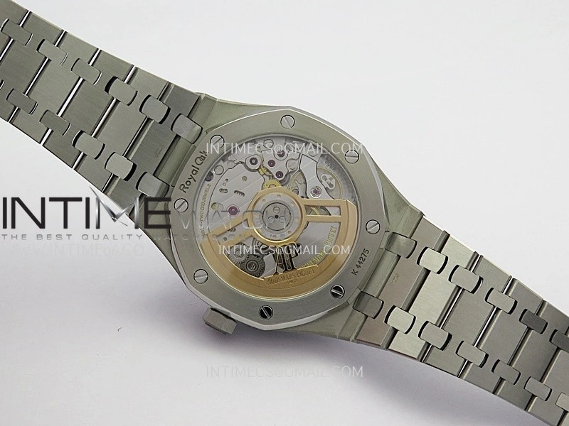 Royal Oak 41mm 15510 Free Sprung SS APSF 1:1 Best Edition Gray Textured Dial On SS Bracelet Super Clone A4302