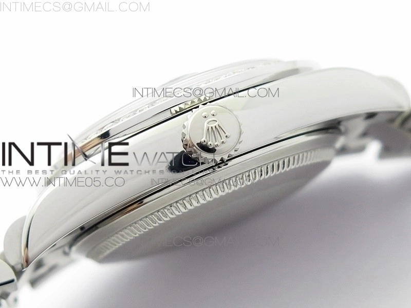 Datejust 31mm 278275 SS Crystals bezel BP Best Edition Silver Roman Markers Dial on SS President Bracelet
