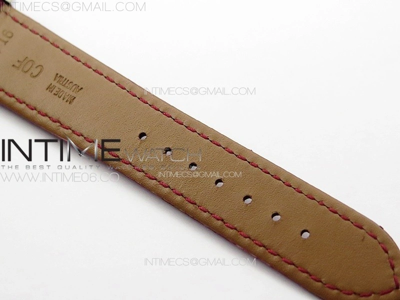 Tank Louis Ladies 25mm SS 8848F 1:1 Best Edition Red Dial on Red Croco Leather Strap Ronda Quartz