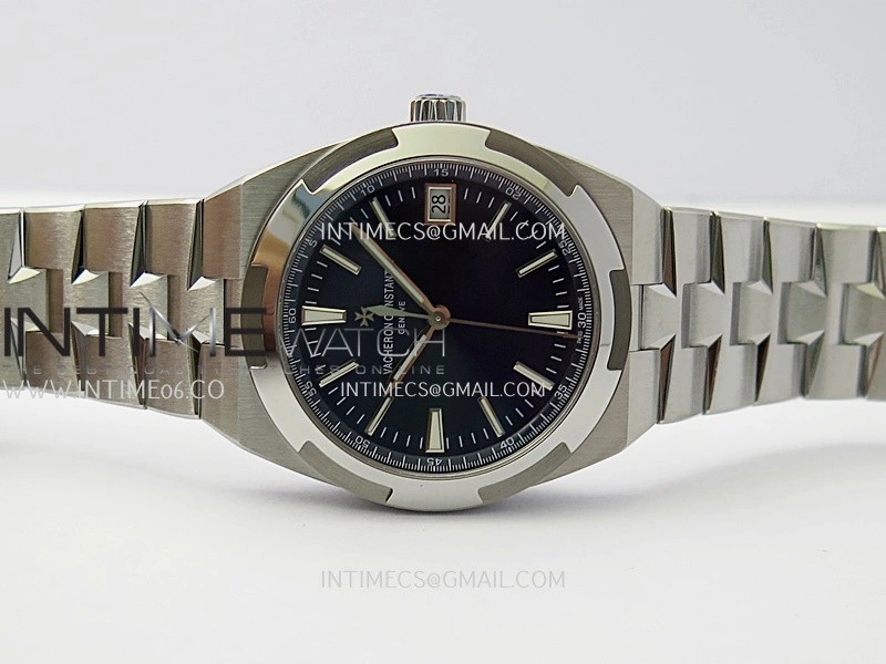 Overseas 4500V SS ZF 1:1 Best Edition Blue Dial On SS Bracelet Asian Super Clone 5100 V2